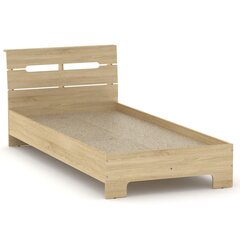 Кровать Компанит Стиль90, 90х200 см, коричневая цена и информация | Кровати | pigu.lt