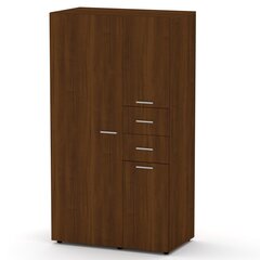 Шкаф Shkaf -19, коричневый цена и информация | Шкафы | pigu.lt