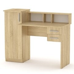 Письменный стол Пи-Пи-1, коричневый цена и информация | Компьютерные, письменные столы | pigu.lt