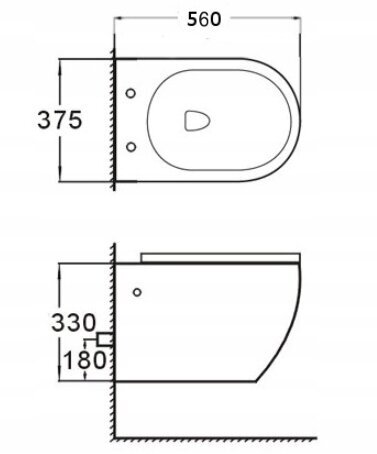 WC komplektas Mexen 5in1 Fenix Slim su klozetu Lena kaina ir informacija | Klozetai | pigu.lt