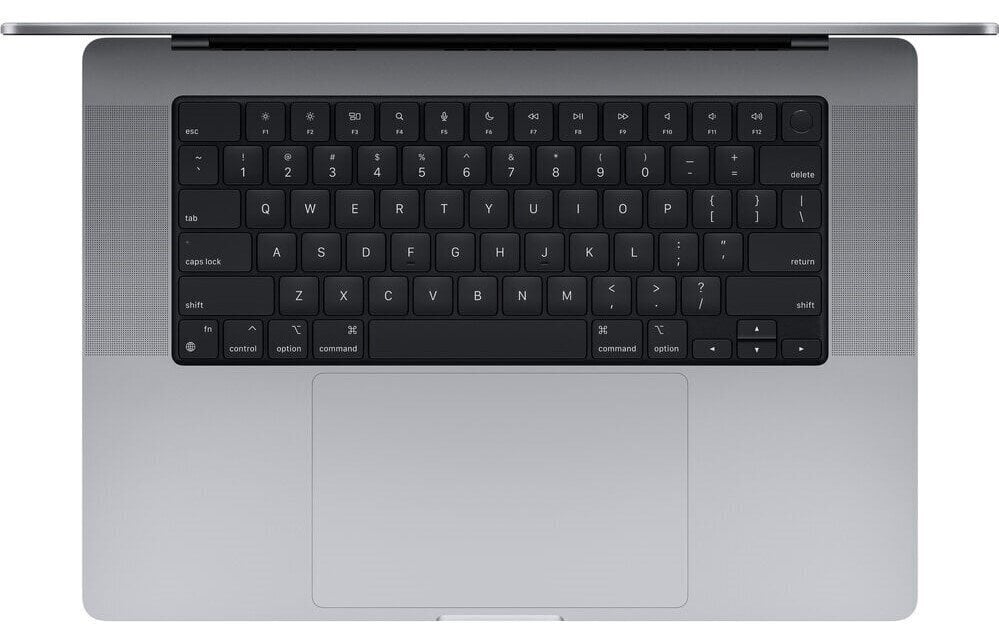 Apple MacBook Pro 16" M1 Pro 16/512GB Space Gray INT MK183ZE/A цена и информация | Nešiojami kompiuteriai | pigu.lt