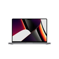 Apple MacBook Pro 16" M1 Pro 10C CPU, 16C GPU/16GB/512GB SSD/Space Grey/RUS - MK183RU/A kaina ir informacija | Nešiojami kompiuteriai | pigu.lt