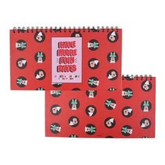 Užrašų knygelė Weekly Planner Minnie Mouse, 35 x 16,7 x 1 cm kaina ir informacija | Sąsiuviniai ir popieriaus prekės | pigu.lt
