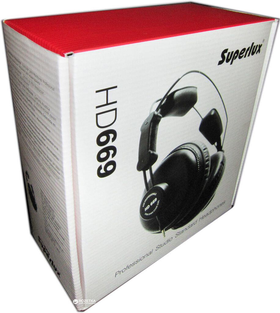 Superlux HD669 HiFi kaina ir informacija | Ausinės | pigu.lt