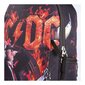 Kuprinė Cerda AC/DC, juoda kaina ir informacija | Kuprinės mokyklai, sportiniai maišeliai | pigu.lt