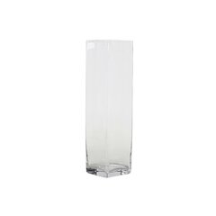 Ваза DKD Home Decor Glass, 10.5 x 10.5 x 40 см цена и информация | Вазы | pigu.lt