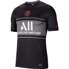 Marškinėliai vyrams Nike PSG 2021/22 Stadium Third M DB5900011, juodi kaina ir informacija | Vyriški marškinėliai | pigu.lt