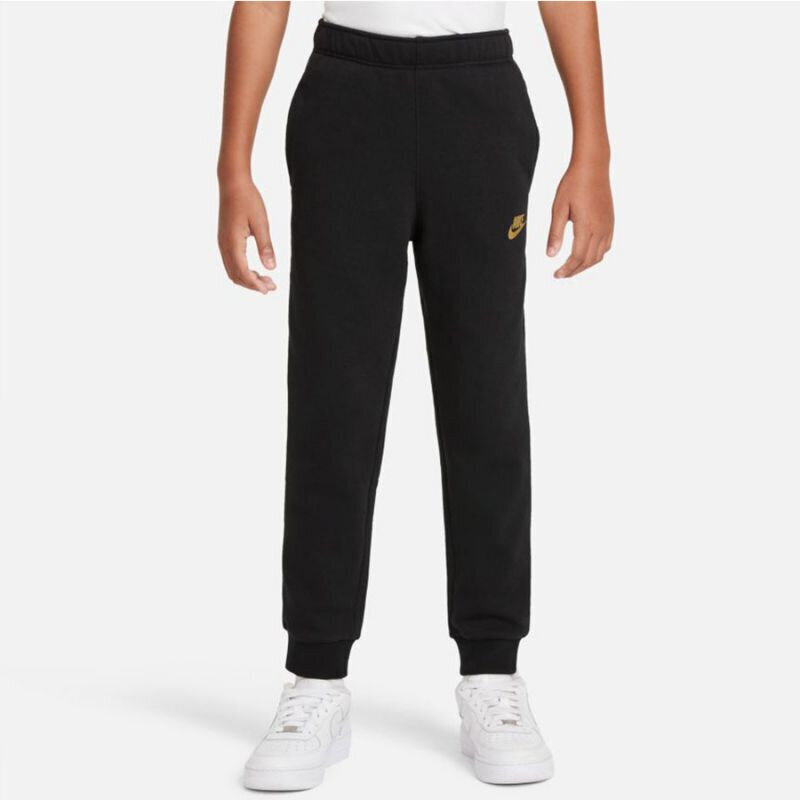 Sportinės kelnės berniukams Nike B NSW RepeatT FLC Pant BB Jr DO2656 010, juodos цена и информация | Kelnės berniukams | pigu.lt