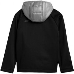 Куртка для мальчиков 4F Jr HJZ21 JSFM002B 22S, черная цена и информация | Куртки для мальчиков | pigu.lt
