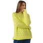 Megztinis moterims Outhorn Sweater W HOZ21 SWD605 45S HOZ21SWD60545S, žalias kaina ir informacija | Megztiniai moterims | pigu.lt