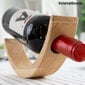 Plūduriuojantis medinis vyno butelio laikiklis Woolance InnovaGoods kaina ir informacija | Virtuvės įrankiai | pigu.lt