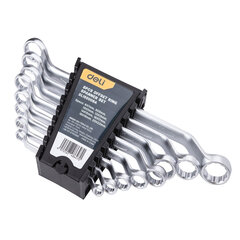 Набор накидных ключей Deli Tools EDL150008A цена и информация | Механические инструменты | pigu.lt