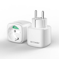 Blitzwolf BW-SHP15 smart socket rozetė, WiFi, 3680W цена и информация | Выключатели, розетки | pigu.lt