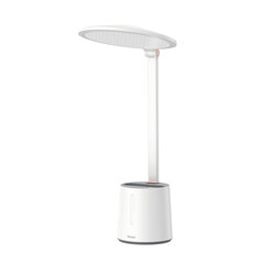 Baseus Smart Eye sulankstoma stalinė lempa su jutikliniu skydeliu balta kaina ir informacija | Staliniai šviestuvai | pigu.lt