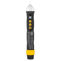 Non-contact voltage tester Deli Tools EDL8011, 12|48-1000V AC (black) цена и информация | Механические инструменты | pigu.lt