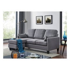 Sofa-lova Astan Hogar Chaise Lounge, pilka kaina ir informacija | Sofos | pigu.lt