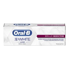 Зубная паста Oral-B 3D White Deluxe (75 ml) цена и информация | Зубные щетки, пасты | pigu.lt