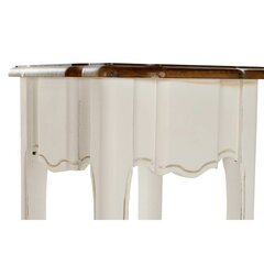 Dviejų staliukų rinkinys DKD Home Decor, 35x35x80 cm rudi, 2 vnt kaina ir informacija | Kavos staliukai | pigu.lt