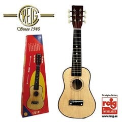 Детская гитара Reig, деревянная, 55 см цена и информация | Развивающие игрушки | pigu.lt