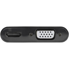 Display Port - HDMI/VGA adapteris Startech DP2VGAHD20 kaina ir informacija | Adapteriai, USB šakotuvai | pigu.lt