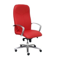 Ofiso kėdė Caudete P&C 5DBSPRJ, raudona kaina ir informacija | Biuro kėdės | pigu.lt