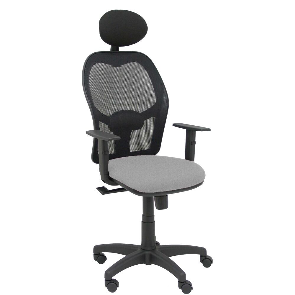 Ofiso kėdė su atrama galvai Alocén P&C B10CRNC, pilka kaina ir informacija | Biuro kėdės | pigu.lt