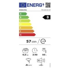 Skalbimo mašina whirlpool corporation ffb9258wvsp balta 1200 rpm 9 kg 1100 rpm цена и информация | Фены | pigu.lt