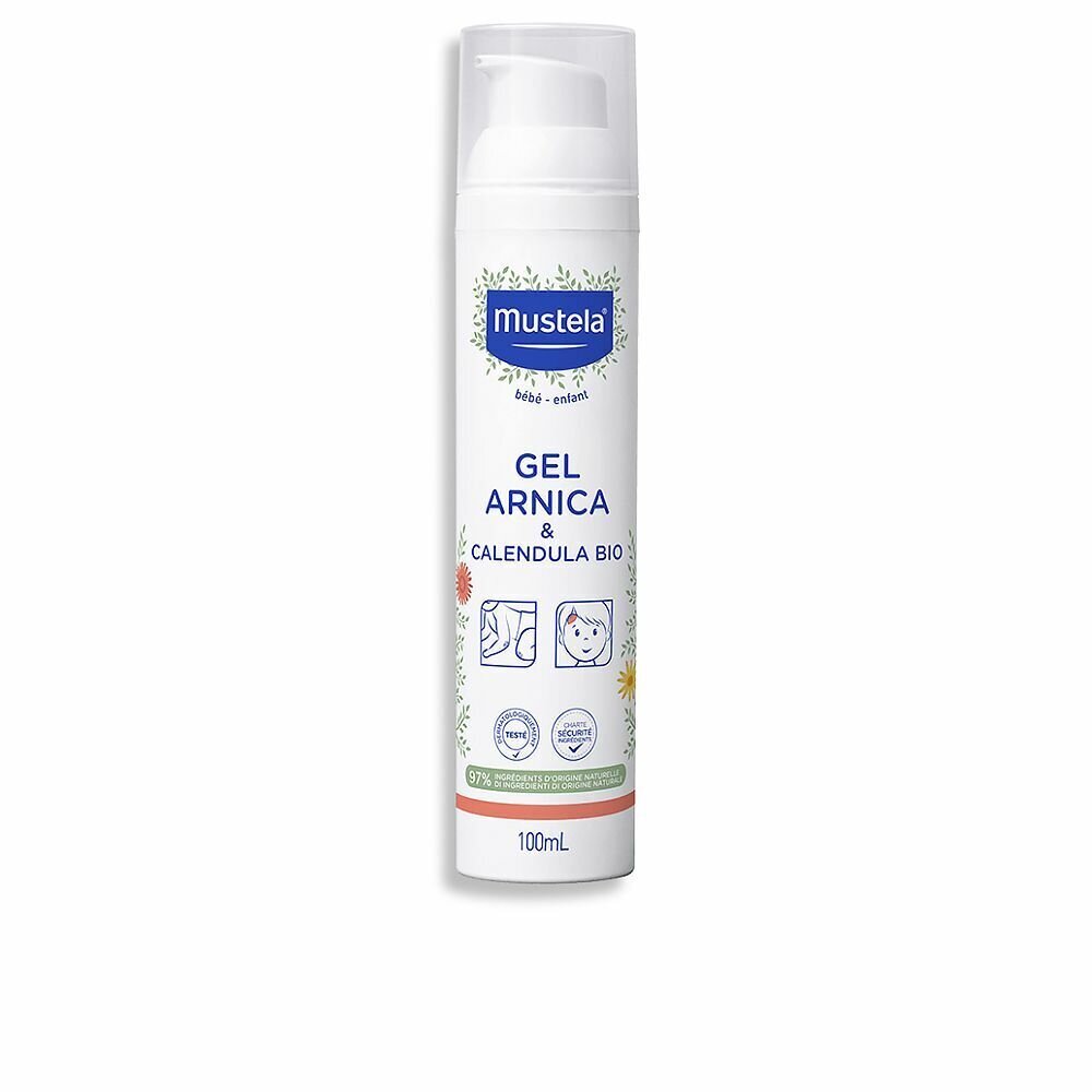 Gelis Mustela Arnica & Calendula Organic Gel, 100 ml kaina ir informacija | Kūno kremai, losjonai | pigu.lt