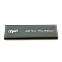 Iggual IGG317020 kaina ir informacija | Išorinių kietųjų diskų dėklai | pigu.lt