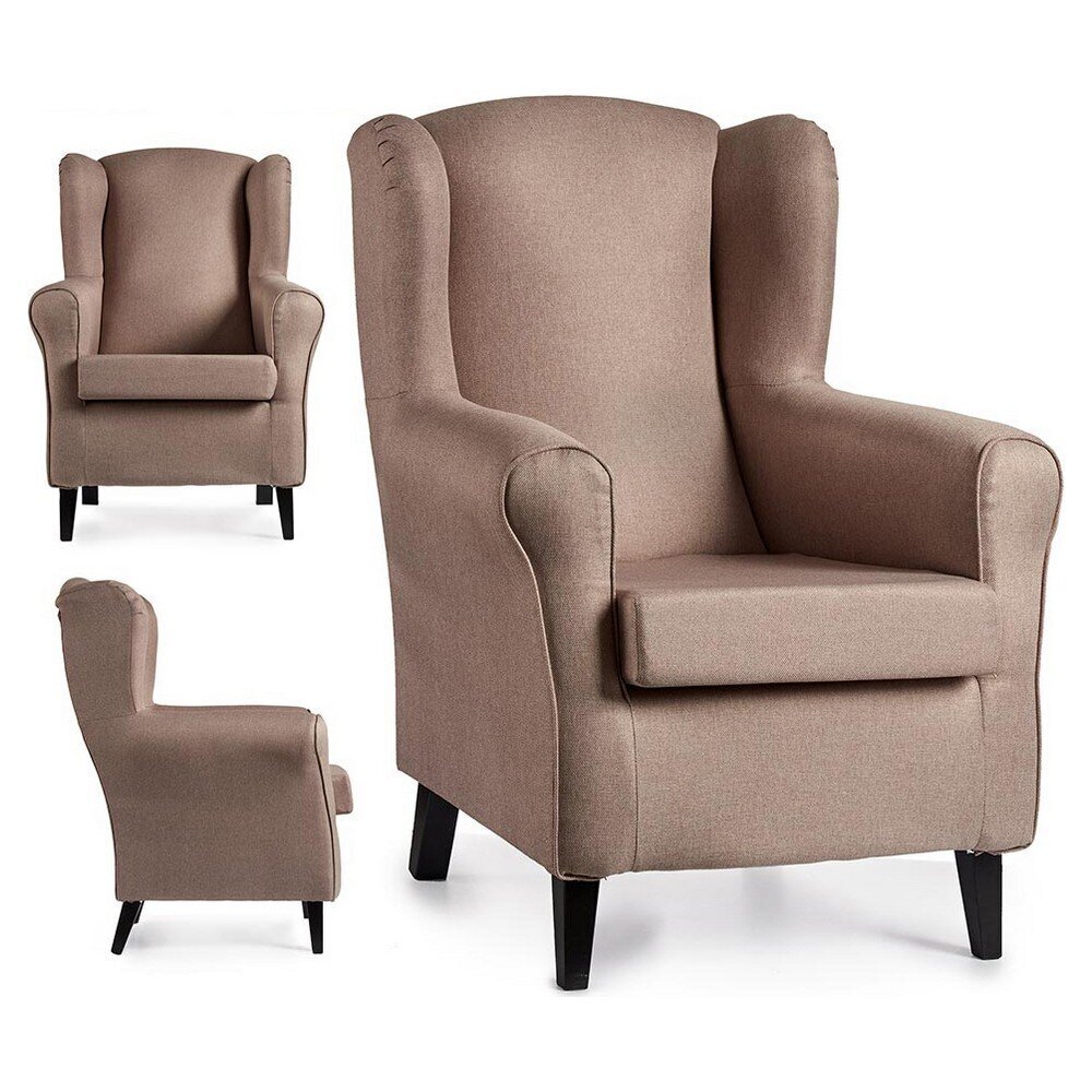 Fotelis Sade, 65x101x75 cm, rudas kaina ir informacija | Svetainės foteliai | pigu.lt