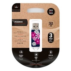 Tech One Tech TEC4017-32, USB 2.0, 32 GB цена и информация | USB накопители | pigu.lt