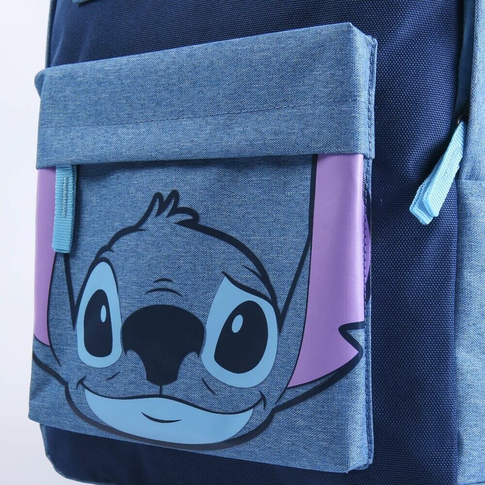 Mokyklinis krepšys Disney Stitch, mėlynas kaina ir informacija | Kuprinės mokyklai, sportiniai maišeliai | pigu.lt
