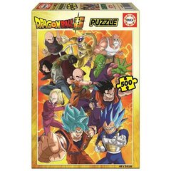 Пазл Educa Dragon Ball Super, 500 деталей цена и информация | Пазлы | pigu.lt