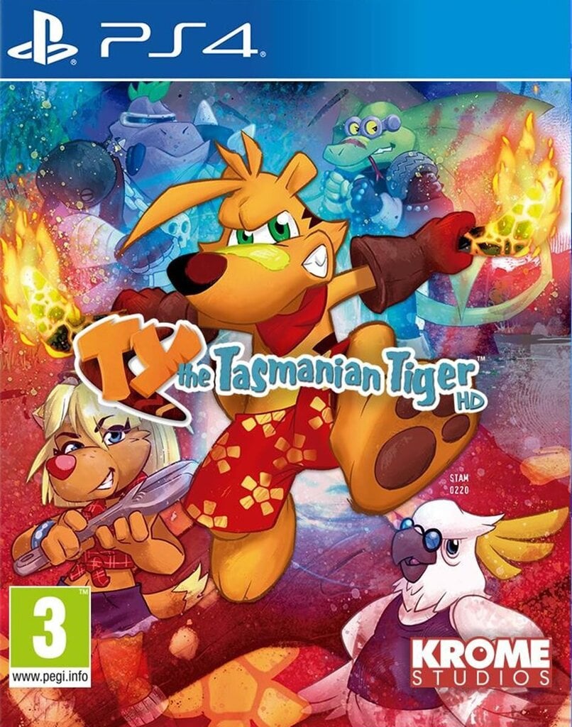 PS4 TY the Tasmanian Tiger HD kaina ir informacija | Kompiuteriniai žaidimai | pigu.lt