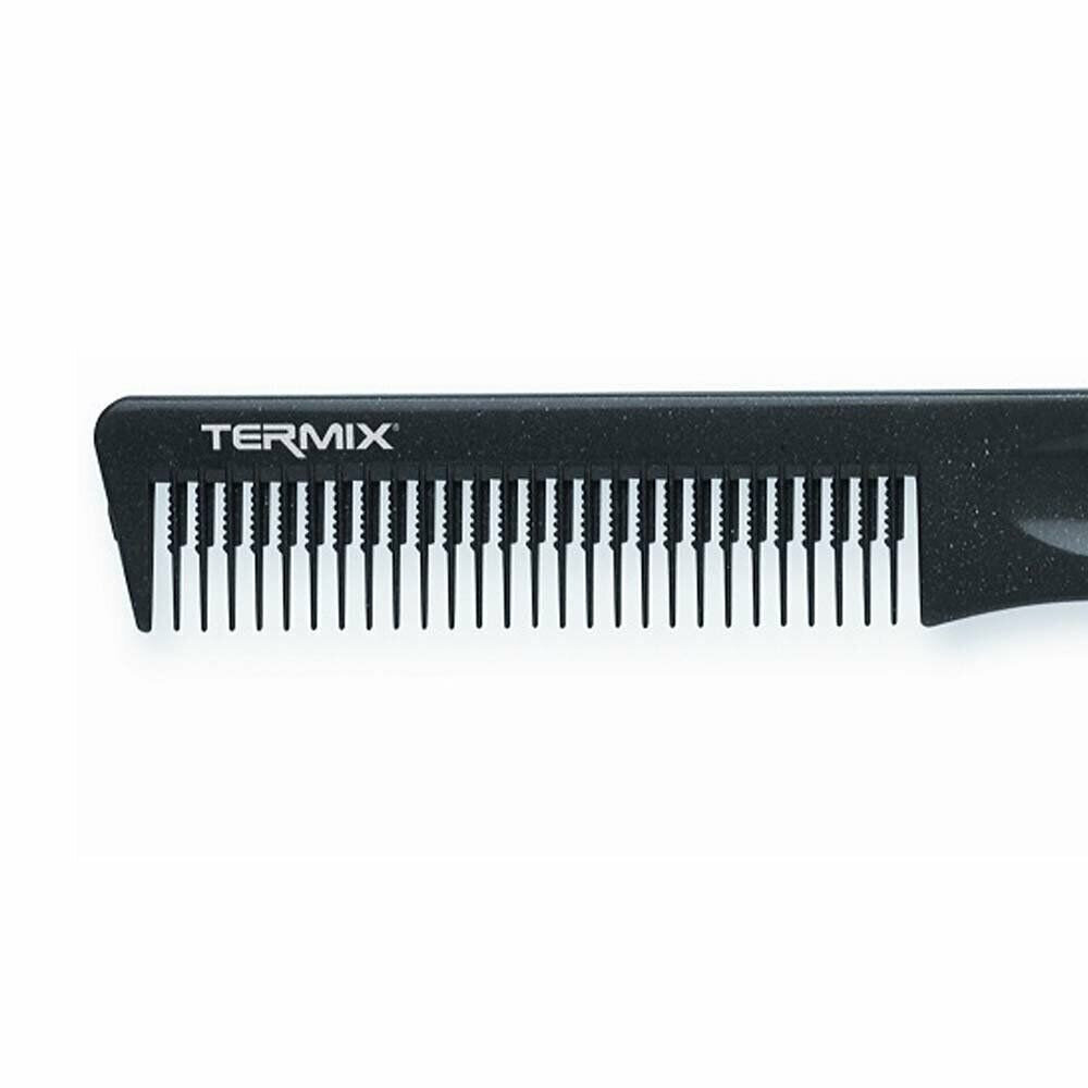 Plaukų šukos Termix Porfesional 877, juoda цена и информация | Šepečiai, šukos, žirklės | pigu.lt