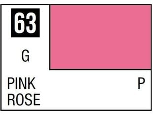 Dažai Mr.Hobby - Mr.Color serijos nitro dažai C-063 Pink, 10ml kaina ir informacija | Piešimo, tapybos, lipdymo reikmenys | pigu.lt