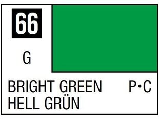 Mr.Color serijos nitro dažai C-066 Bright Green, 10ml kaina ir informacija | Piešimo, tapybos, lipdymo reikmenys | pigu.lt