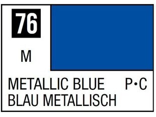 Mr.Color serijos nitro dažai C-076 Metallic Blue, 10ml kaina ir informacija | Piešimo, tapybos, lipdymo reikmenys | pigu.lt