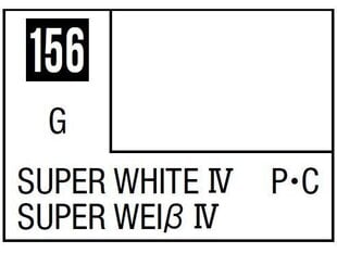 Краска Mr.Hobby - Mr.Color C-156 Super White IV, 10ml цена и информация | Принадлежности для рисования, лепки | pigu.lt