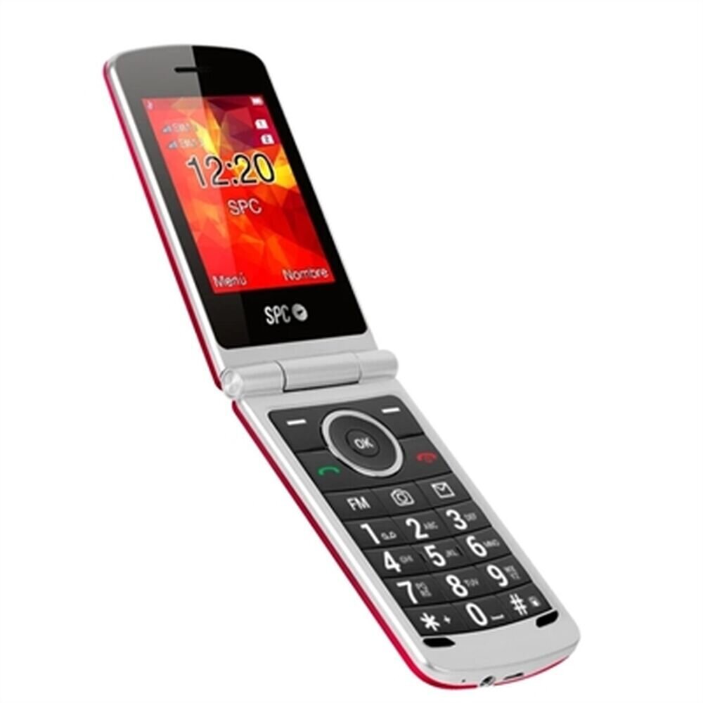 SPC Opal 2,8" QVGA 800 mAh Red kaina ir informacija | Mobilieji telefonai | pigu.lt