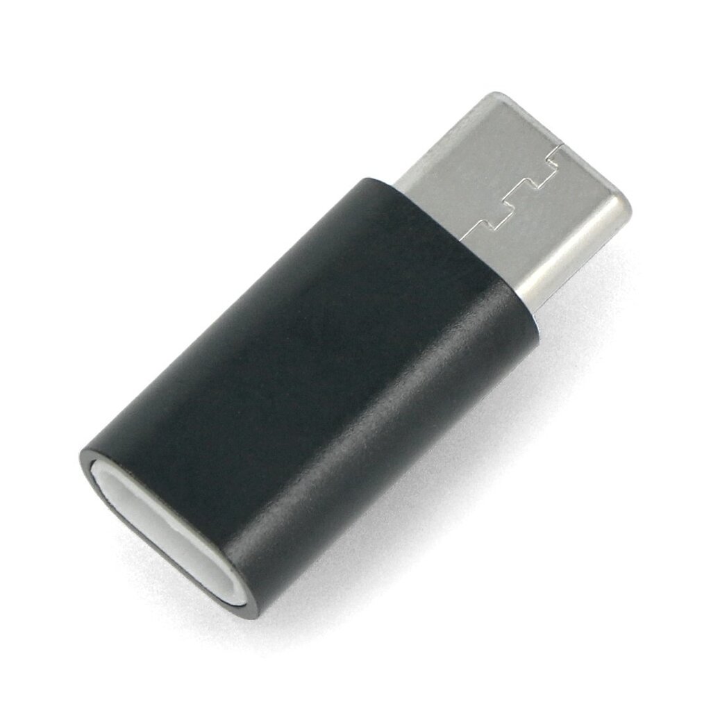 Adapteris microUSB - USB C цена и информация | Adapteriai, USB šakotuvai | pigu.lt