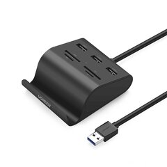 Adapteris Ugreen US156 5-in-1, USB to 3x USB 3.0, 0.5m kaina ir informacija | Adapteriai, USB šakotuvai | pigu.lt