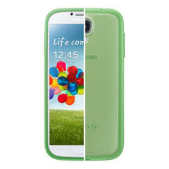 Прочный и тонкий чехол-крышка Samsung i9500 Galaxy S4 EF-PI950BGE, зелёный цена и информация | Чехлы для телефонов | pigu.lt