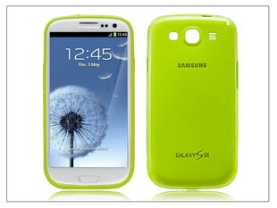Apsauginis dėklas EFC-1G6WBE, skirtas Samsung Galaxy S3, S3 Neo (i9300, i9301), žalias kaina ir informacija | Telefono dėklai | pigu.lt