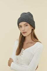 Женская шапка Hailys MONYA*03, тёмно-серая цена и информация | Женские шапки | pigu.lt