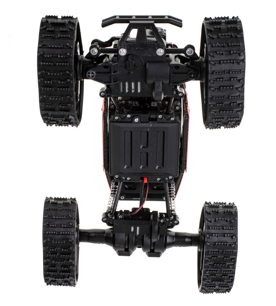 Nuotoliniu būdu valdomas automobilis Rock Crawler 4x4 Strong Climbing car, LHC012, raudonas цена и информация | Žaislai berniukams | pigu.lt