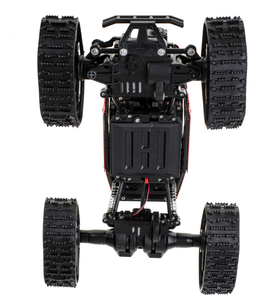 Nuotoliniu būdu valdomas automobilis Rock Crawler 4x4 Strong Climbing car, LHC012, raudonas kaina ir informacija | Žaislai berniukams | pigu.lt