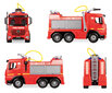 Gaisrinis automobilis Arocs Lena Giga Trucks, 02158 цена и информация | Žaislai berniukams | pigu.lt