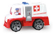Žaislinis greitosios pagalbos automobilis, 29 cm (dėžutėje), LENA Truxx, 04456 kaina ir informacija | Žaislai kūdikiams | pigu.lt