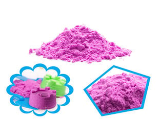 Kinetinis smėlis, 1 kg, violetinis цена и информация | Принадлежности для рисования, лепки | pigu.lt
